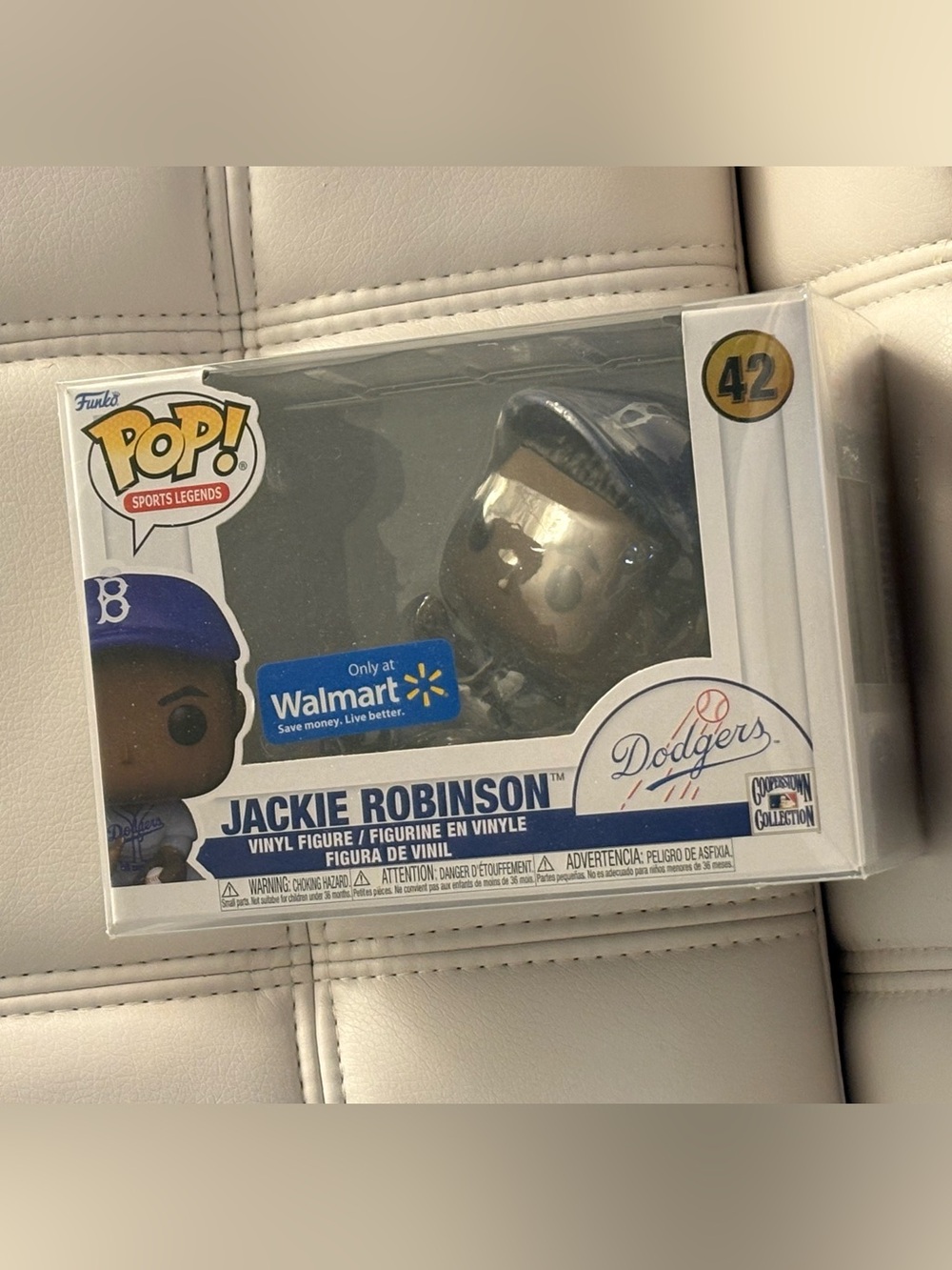 Jackie Robinson Brooklyn Dodgers Walmart Exclusive Funko Pop 42